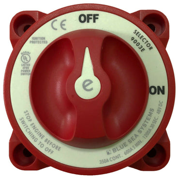 Blue Sea 9003E E-Series Master Battery Switch Single Circuit ON/OFF Marine Boat